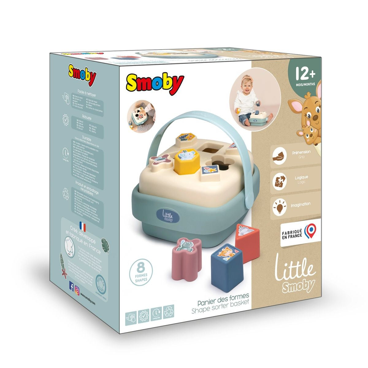 Smoby Little Smoby Shape Sorter Basket